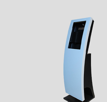 Fly info kiosk enclosures