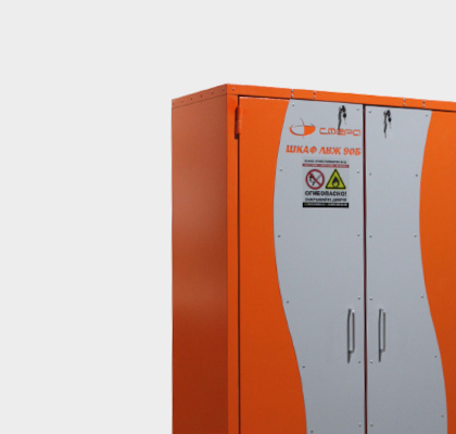 Flammable liquid cabinets, 90 minutes fire resistance