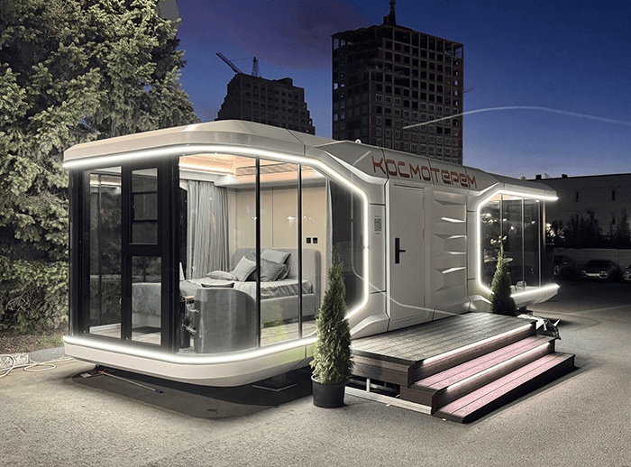 Premium capsule houses