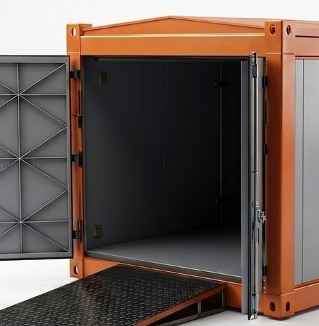 Insulated body of the flammable liquids container from the inside