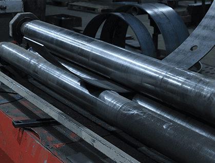 Rolling of rolled 
sheet metal