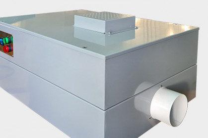 Optional air
filtration module