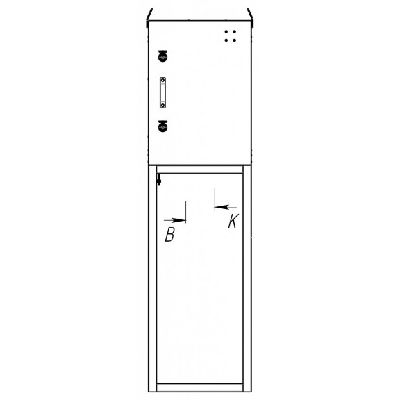 Sfera ShNU 700×500×300 IP54 cabinet. Photo 1