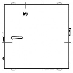 Sfera ShU 700×700×400 IP54 cabinet