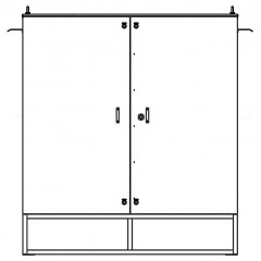 Sfera ShU 1950×2100×600 IP54 cabinet