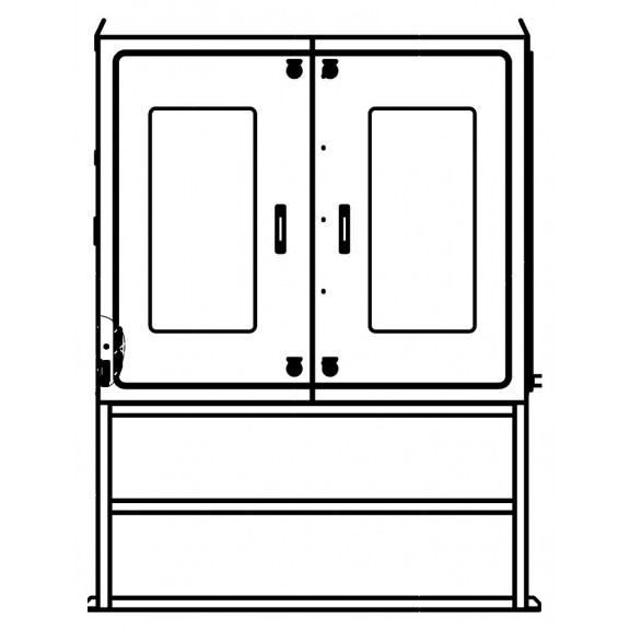 Sfera ShU 1150×1350×400 IP54 cabinet. Photo 1