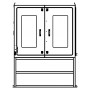 Sfera ShU 1150×1350×400 IP54 cabinet Photo 1