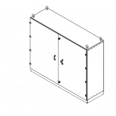 Sfera ShU 1550×2000×600 IP54 cabinet