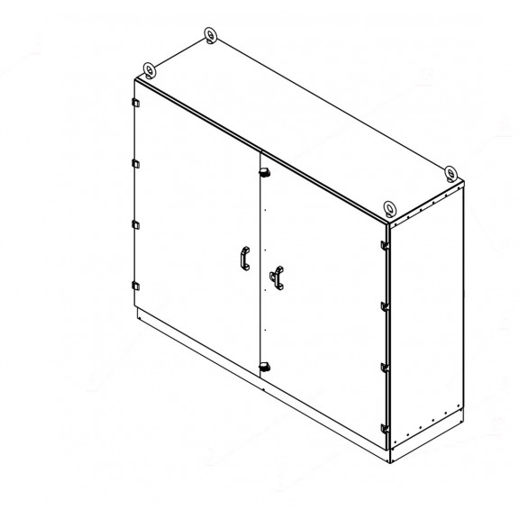 Sfera ShU 1550×2000×600 IP54 cabinet. Photo 1