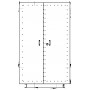 Sfera ShU 2250×1400×820 IP54 cabinet Photo 1