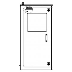 Sfera ShU 1250×1200×500 IP54 cabinet
