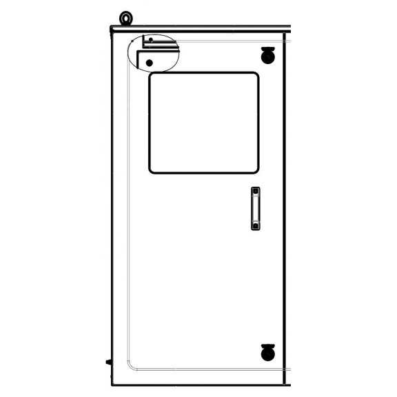 Sfera ShU 1250×1200×500 IP54 cabinet. Photo 1