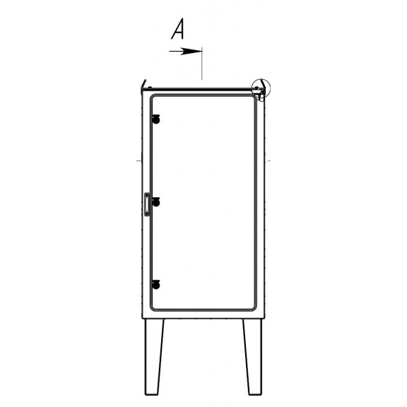 Sfera ShU 1500×800×620 IP54 cabinet. Photo 1