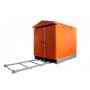 Industrial cabinet with a roll-out hearth Photo 1
