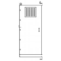 Sfera ShU 2000×1800×900 IP54 cabinet