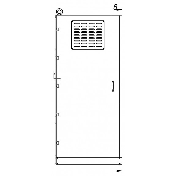 Sfera ShU 2000×1800×900 IP54 cabinet. Photo 1