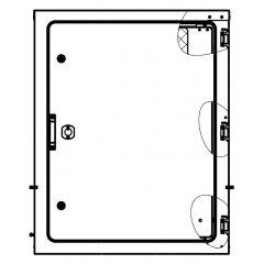 Sfera ShU 1000×800×350 IP54 cabinet