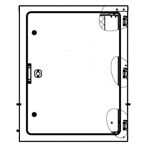 Sfera ShU 1000×800×350 IP54 cabinet. Photo 1