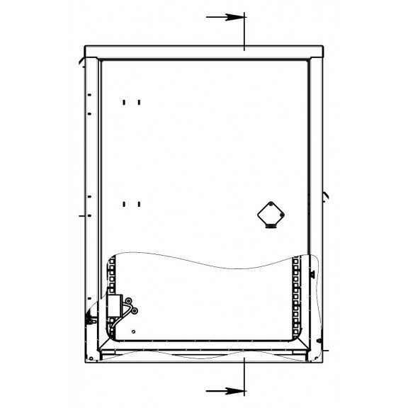 Sfera ShNU 800×600×600 IP65 cabinet. Photo 1