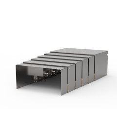 Telescopic guideway guard TZN-2
