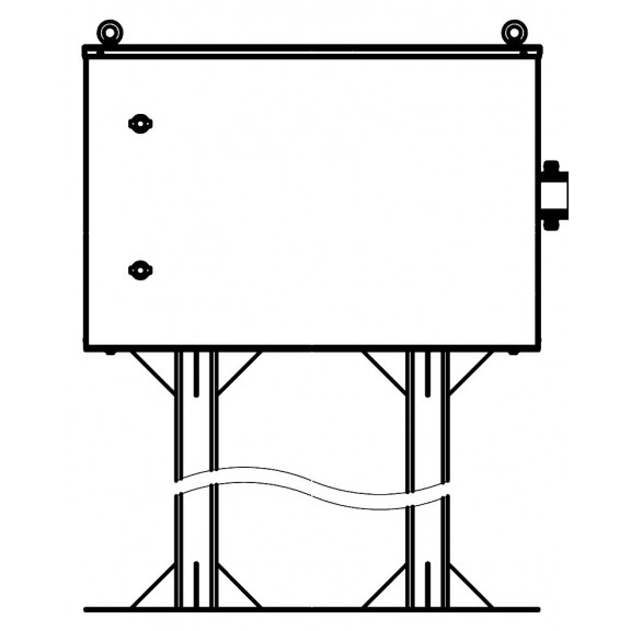 Sfera ShU 600×900×600 IP54 cabinet. Photo 1