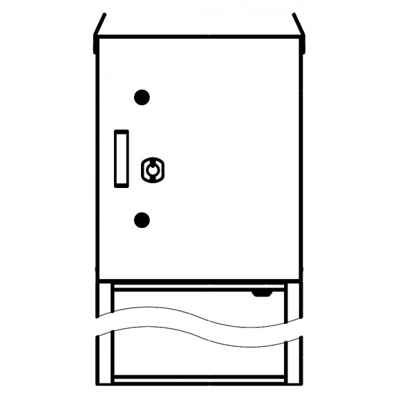 Sfera ShU 600×500×300 IP54 cabinet. Photo 1