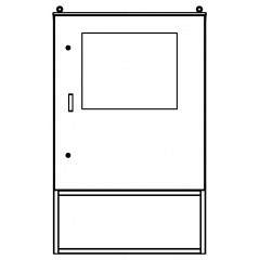 Sfera ShU 1400×1200×600 IP54 cabinet