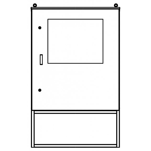 Sfera ShU 1400×1200×600 IP54 cabinet. Photo 1