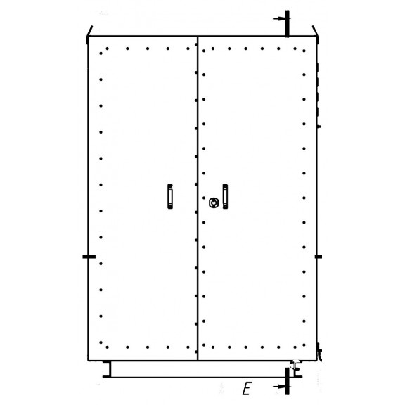 Sfera ShU 2000×1300×850 IP54 cabinet. Photo 1