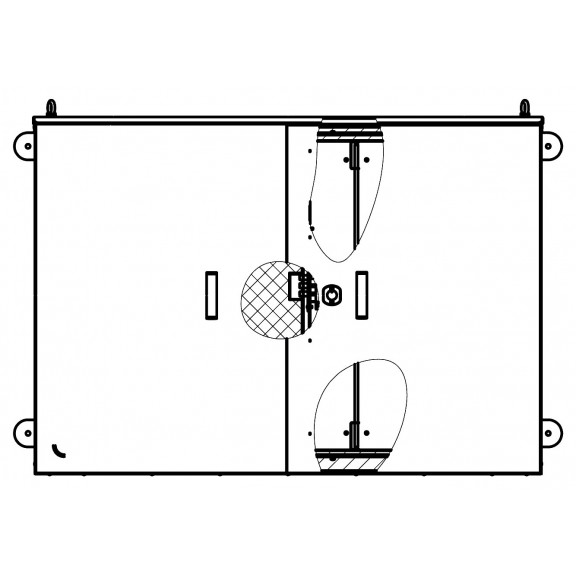 Sfera ShU 1050×1490×300 IP54 cabinet. Photo 1