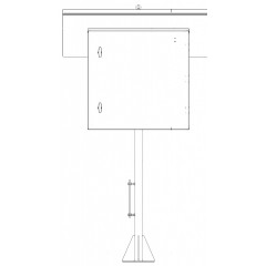 Sfera ShUO 800×800×400 IP54 cabinet
