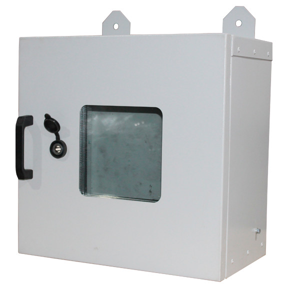 Sfera ShU-500x500x300-1-2-IP65/window thermal cabinet. Photo 1