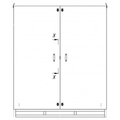 Sfera ShNU 2000×1800×1000 IP54 cabinet