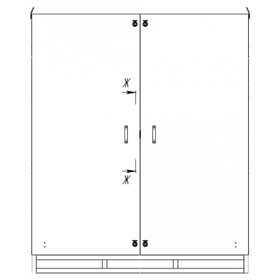 Sfera ShNU 2000×1800×1000 IP54 cabinet. Photo 1