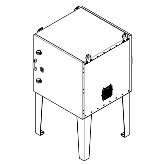 Sfera TShU 800×800×800 IP54 cabinet. Photo 1